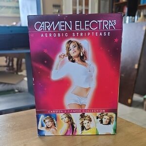 EXCELLENT CONDITION BOXED SET, CARMEN ELECTRA Aerobic Striptease DVD